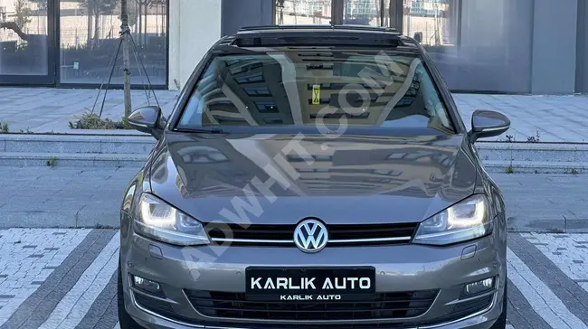 VOLKSWAGEN GOLF  - موديل 2013 - سقف بانورامي - بالتقسيط علي 12 شهر ببطاقة الائتمان - من KARLIK AUTO