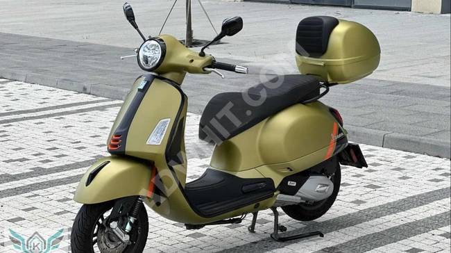 VESPA GTS 125 SUPERSPORT - إمكانية الدفع بالبطاقة الائتمانية على 9 أقساط مع عمولة %10- من KARLIK AUTO