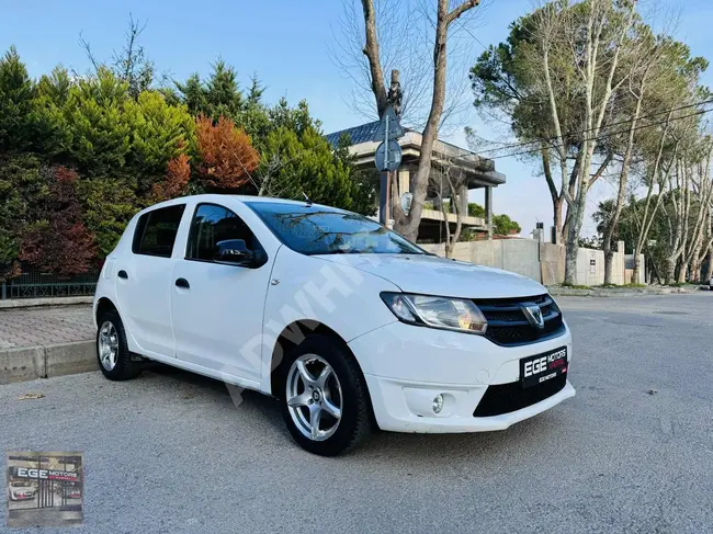 DACİA SANDERO  /1.5 DCI  /AMBİANCE موديل 2013 فريدة/نظيفة من EGE MOTORS