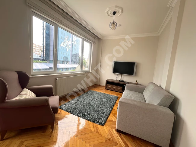 A fully furnished 2+1 apartment on Beşiktaş Ihlamur Yıldız Street.