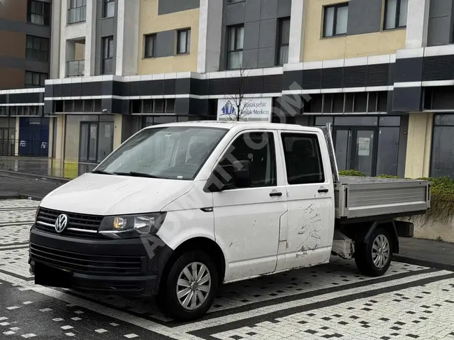 "KARLIK AUTO" VOLKSWAGEN TRANSPORTER ÇİFT KABİN 5+1 HATASIZ