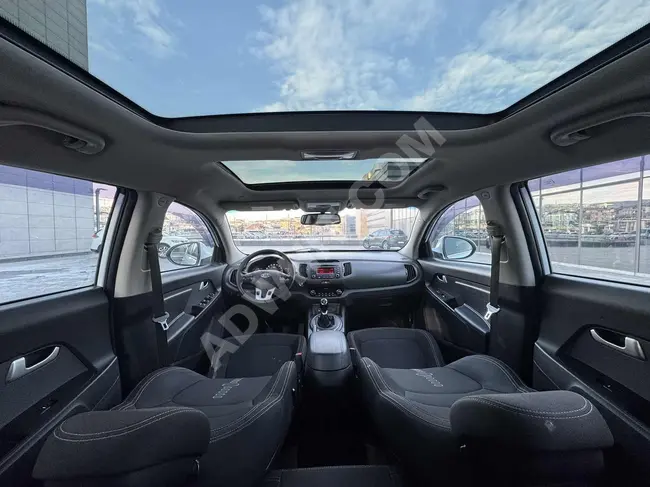 KIA car with a glass roof - Unique