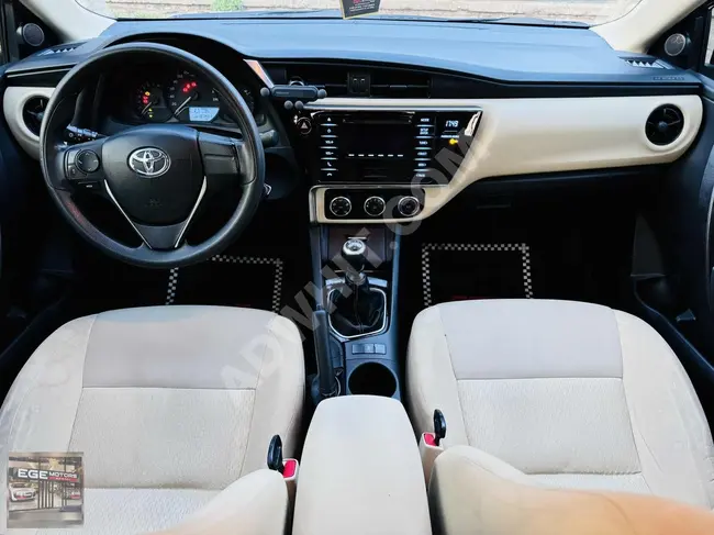 TOYOTA COROLLA / 1.33 / LİFE /  موديل 2017 ناقل حركة يدوي  لا مثيل لها