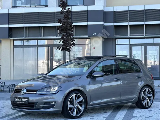 VOLKSWAGEN GOLF  - موديل 2013 - سقف بانورامي - بالتقسيط علي 12 شهر ببطاقة الائتمان - من KARLIK AUTO