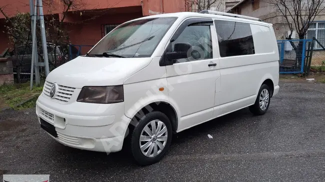 فان TRASPORTUR1.9 TDI 5+1 موديل 2006 - مع مكيف - بمسافة 315 ألف كم - امكانية الدفع بالبطاقة