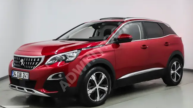 سيارة  PEUGEOT 3008 1.6 موديل 2020 - بقوة 180 حصان مع سقف زجاجي