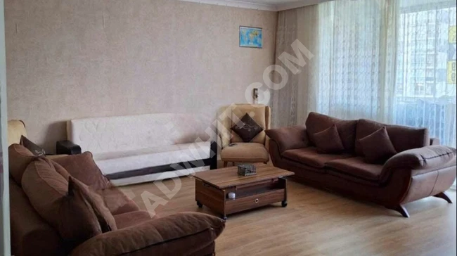 165 m² apartment for sale overlooking a natural view, three facades in BOŞ EMLAK KONUT section 3.