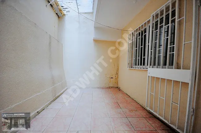 2+1 apartment with an area of 85 square meters in a 20-year-old building on the ground floor with a garden near Siyavuşpaşa Street.