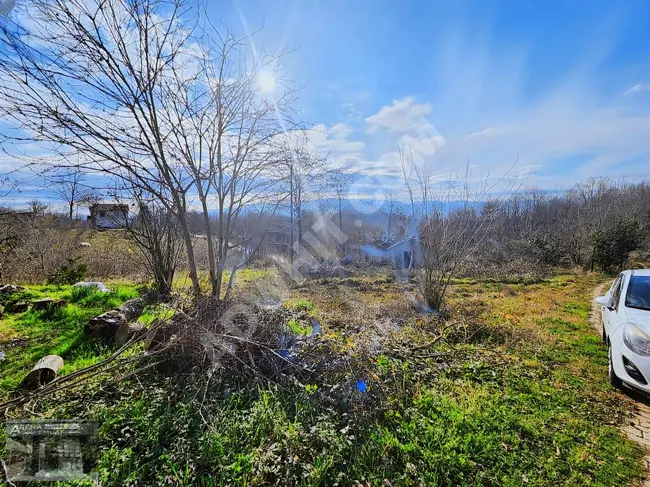 Independent plot of land measuring 7,531 square meters with a building for sale in KOCAELİ İZMİT DAĞKÖY.