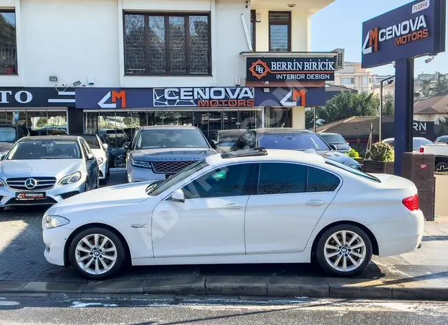 BMW 5.30d EXCLUSİVE موديل2011 وحيدة في تركيا نظام صوتي HARMAN وشاشة ديجيتال