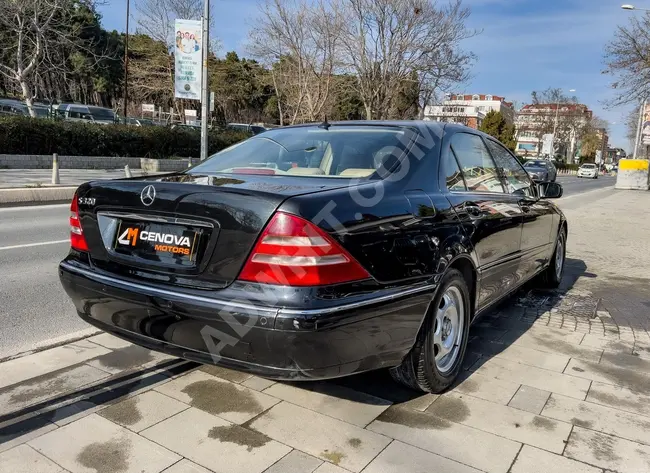 CENOVA MOTORS 2000 MERCEDES S320L ISITMA+SOĞUTMA+AIRMATIC+MASAJ