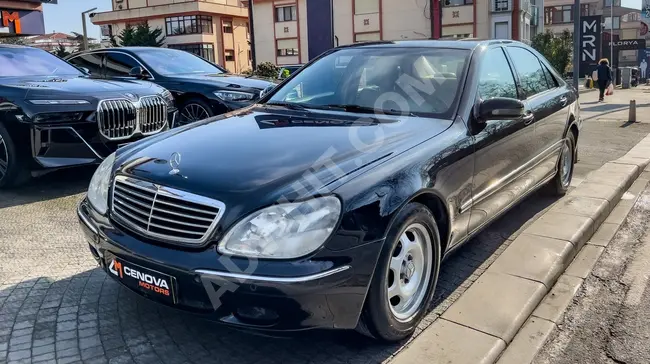 CENOVA MOTORS 2000 MERCEDES S320L ISITMA+SOĞUTMA+AIRMATIC+MASAJ