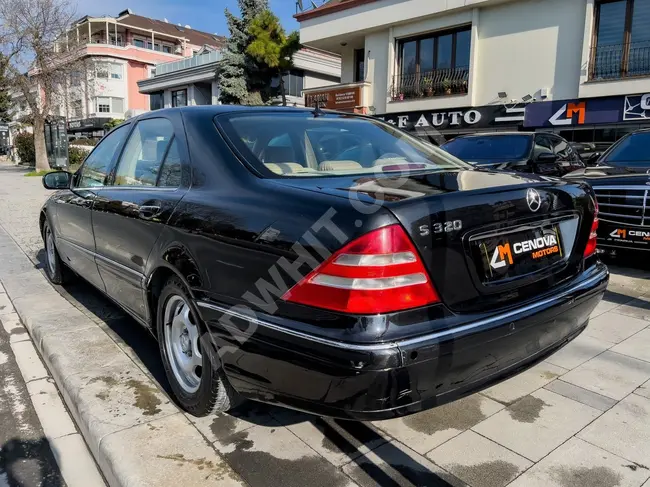 CENOVA MOTORS 2000 MERCEDES S320L ISITMA+SOĞUTMA+AIRMATIC+MASAJ