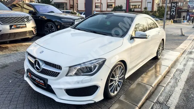 MERCEDES CLA 180 d AMG Model 2015 / Glass roof / Rear view from CENOVA MOTORS