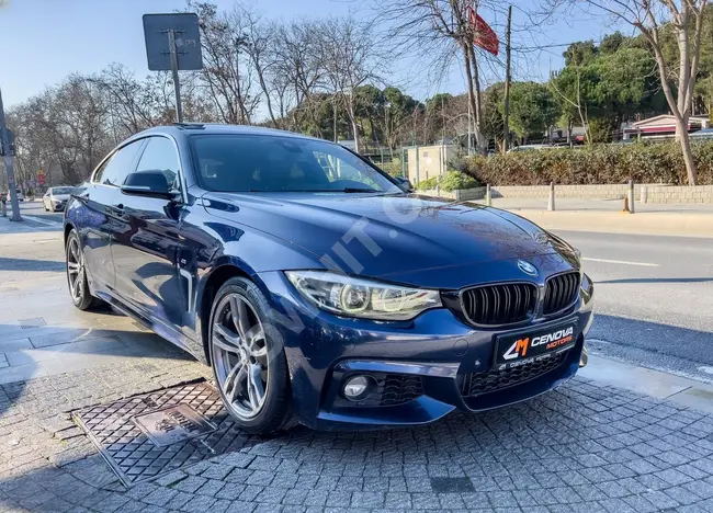 BMW 418i  موديل  2018 شاشة عدادات ديجيتال  نظام صوتي H.KARDON بدون  طلاء