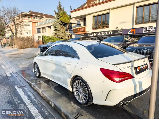 MERCEDES CLA 180 d AMG Model 2015 / Glass roof / Rear view from CENOVA MOTORS