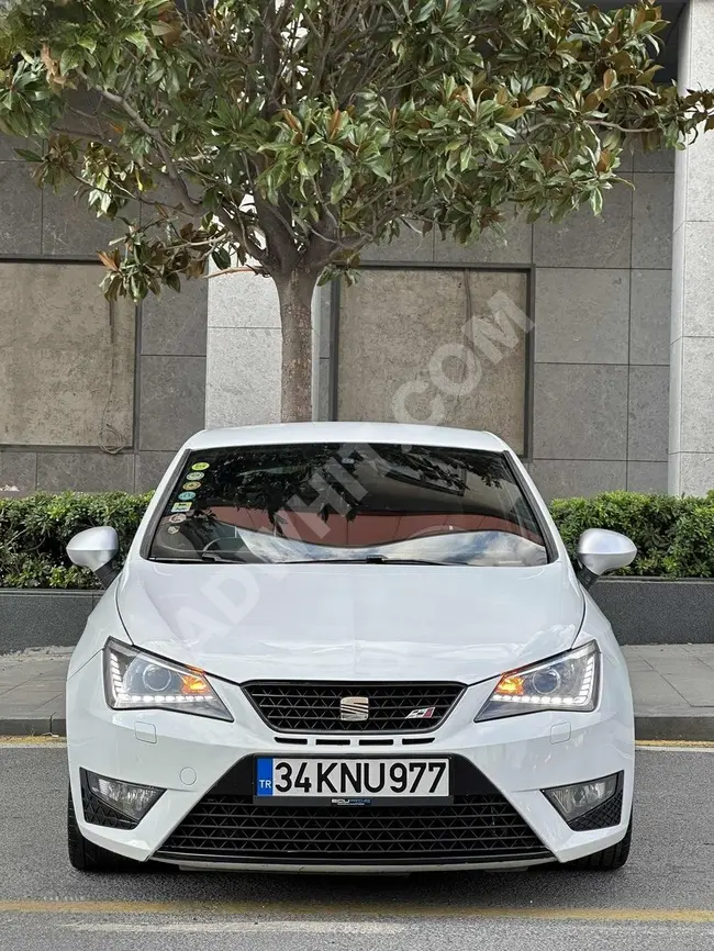 Seat Ibiza model 2013 with 180 horsepower, modified with additional features and fully inspected.