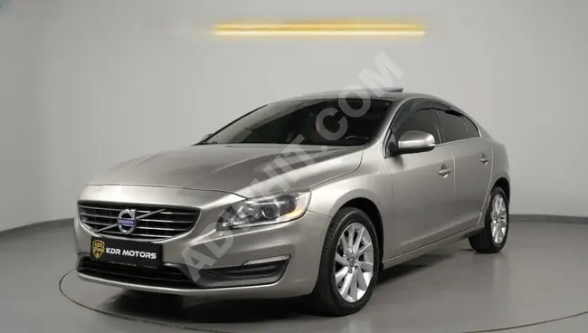 VOLVO S60 من 2013   فتحة سقف  بمقدم 260 ألف نقدًا من شركة KDR MOTORS