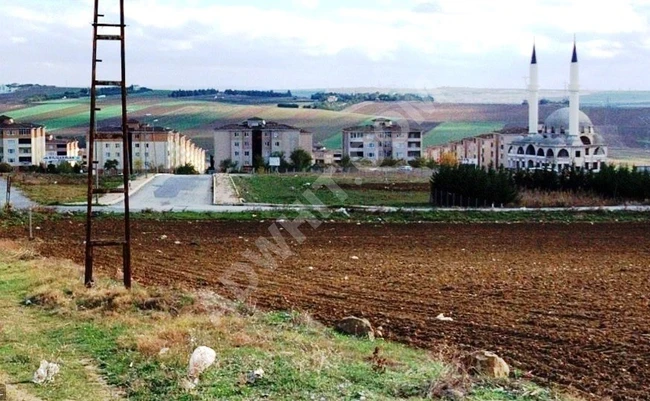 Investment land suitable for a villa project with a pool in Silivri Çanta!