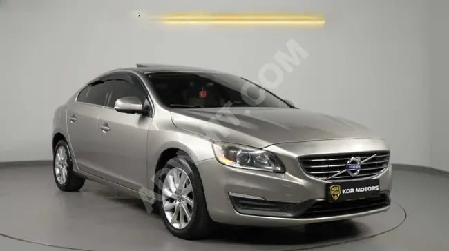 VOLVO S60 من 2013   فتحة سقف  بمقدم 260 ألف نقدًا من شركة KDR MOTORS