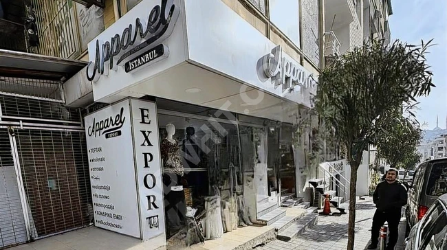 Premises for rent at the corner of ZÜBEYDE H ANIM Street.