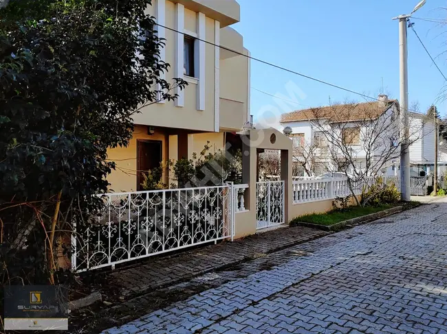 4+1 furnished clean villa for rent in Tekirdağ