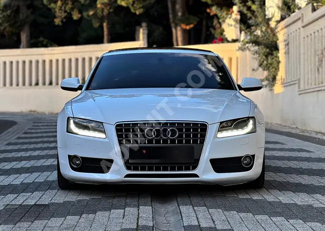 سيارة Audi A5 بدون طلاء وبدون تغيير - من المالك الاول - سقف زجاجي - جلد TABA