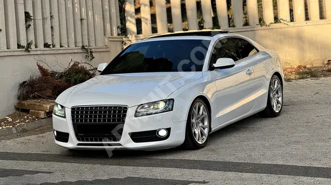 سيارة Audi A5 بدون طلاء وبدون تغيير - من المالك الاول - سقف زجاجي - جلد TABA