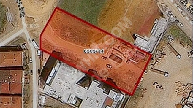 An unparalleled opportunity: Land for sale with an area of 14,537 m² divided into commercial and residential plots.