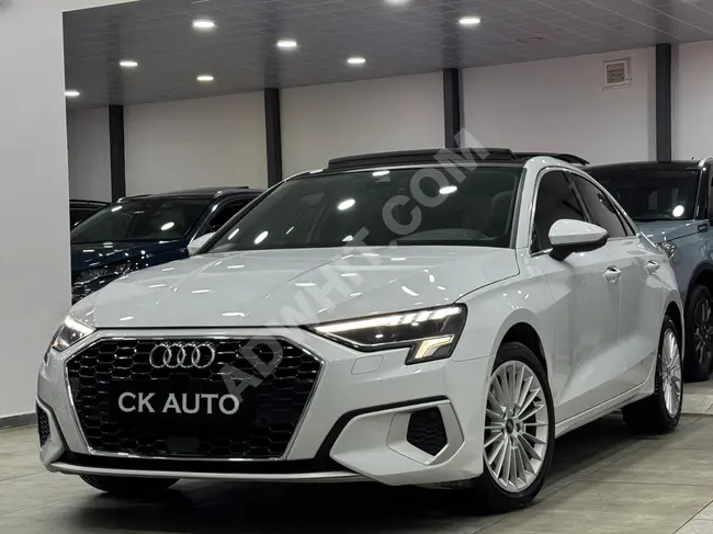 سيارة A3 SEDAN 35 TFSI ADVANCED موديل 2021 بمسافة 52.000 كم خالية من الطلاء