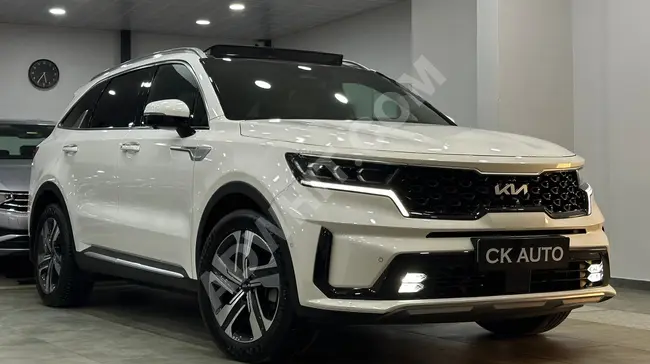 سيارةSORENTO 1.6 HİBRİT PRESTİGE SMART موديل   2023 23,000 كم بدون طلاء