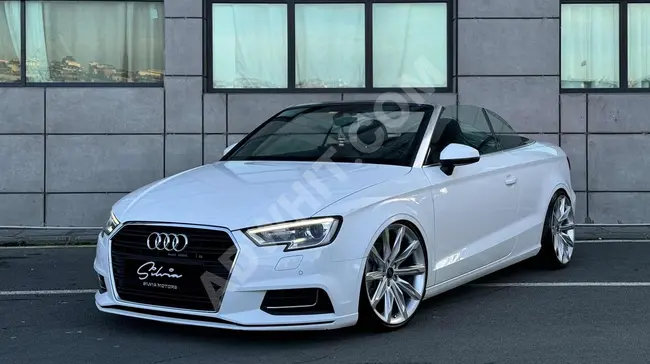 A3 Cabrio with no defects, no repainting, and COIL rims from Silvia Motors.