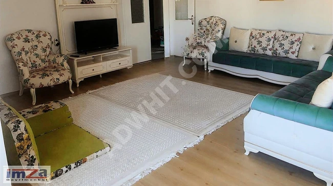 3+1 apartment in EMİNCANKENT complex, eligible for a loan with maintenance and use permit.