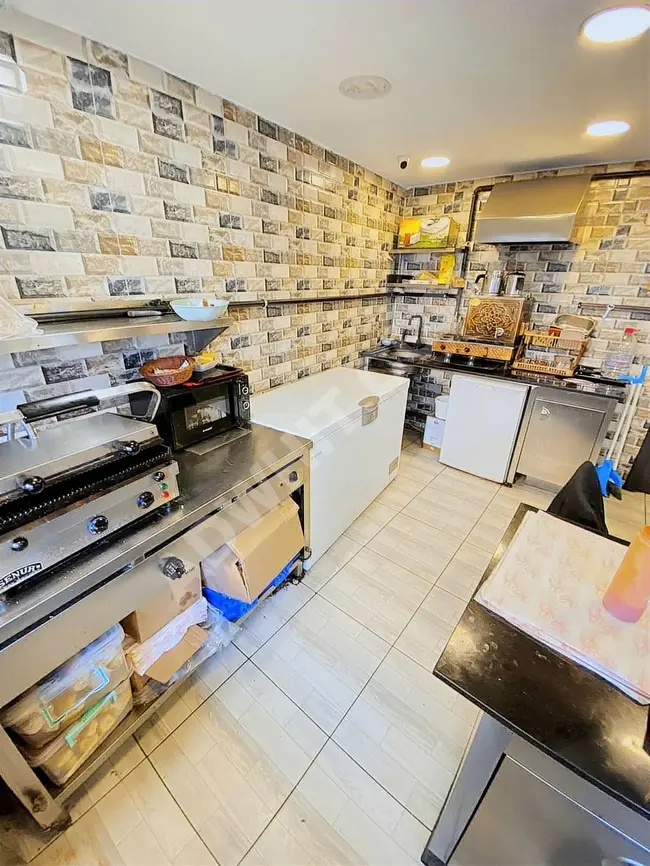 For sale, an assignment of a buffet store on İKBAL Street from AKANSU.