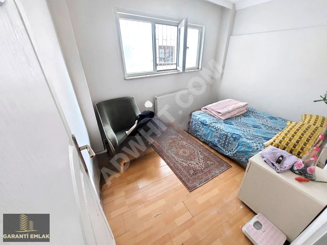 Furnished apartment 2+1 with an area of 80 square meters on the ground floor with a garden in FEVZİÇAKMAK.