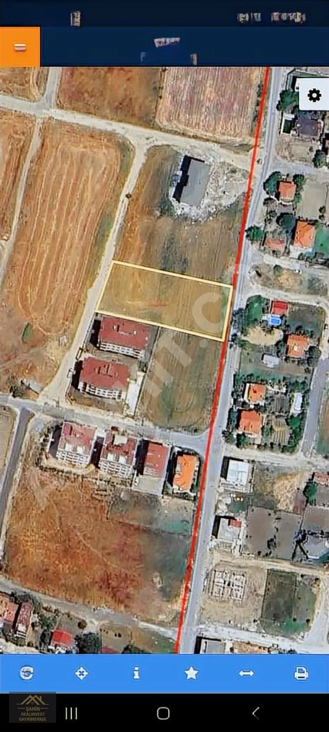 A prime plot designated for residential construction in SELİMPAŞA.