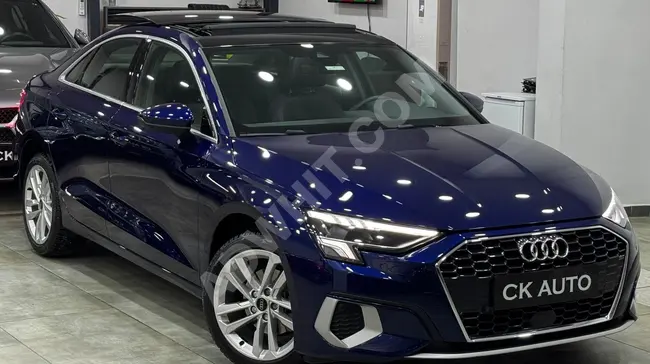 A3 SEDAN 35TFSI ADVANCED  موديل 2023  32,000 كيلومتر سقف زجاجي بدون طلاء