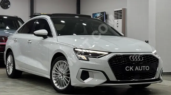 سيارة A3 SEDAN 35 TFSI ADVANCED موديل 2021 بمسافة 52.000 كم خالية من الطلاء