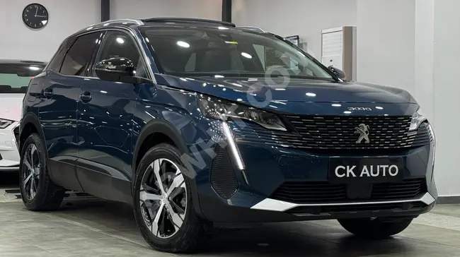 سيارة PEUGEOT 3008 1.5 BLUEHDİ ACTİVE PRİME موديل  2022 بمسافة 35,000 كم مع سقف بانورامي وأوتوماتيكي