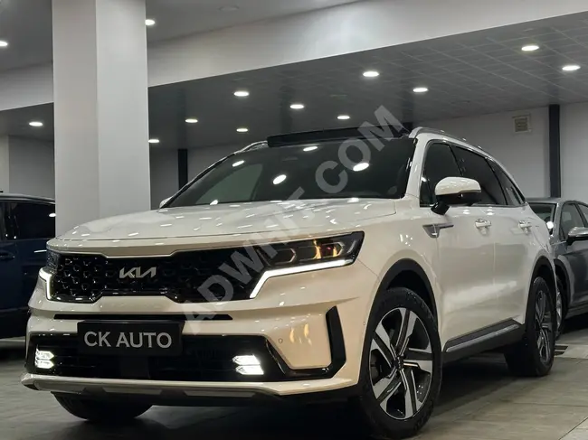 سيارةSORENTO 1.6 HİBRİT PRESTİGE SMART موديل   2023 23,000 كم بدون طلاء