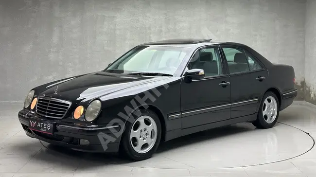 MERCEDES E200 ELEGANCE - موديل 2000 - 196 الف كم - بدون متغيرات - لا مثيل لها