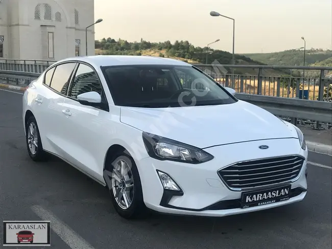 سيارة Ford Focus موديل 2020 - ديزل أوتوماتيك - بدون عيوب - بدون طلاء - بمسافة 70 ألف كيلومتر