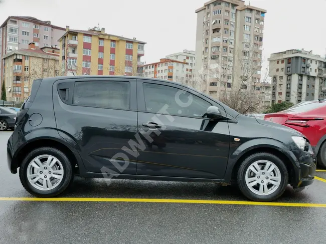 CHEVROLET AVEO HB 1.4 LTZ موديل 2012  أوتوماتيك...بدون طلاء...