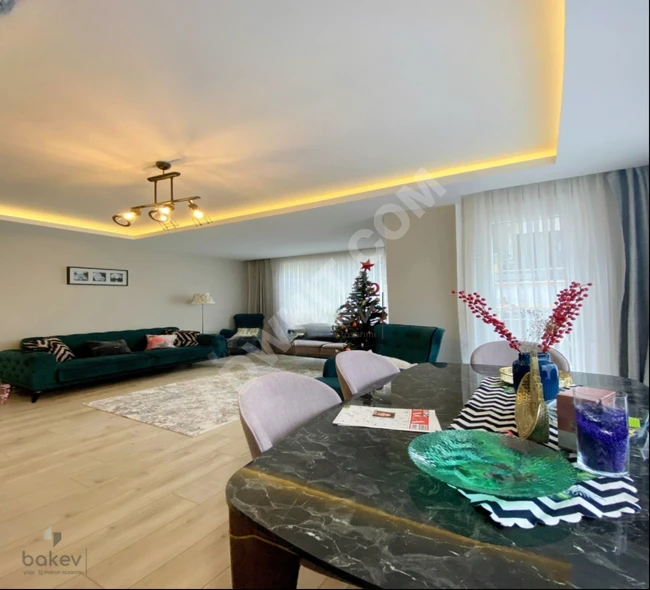 3 + 1 apartment, architecturally designed with a smart home system in a spacious, fully social complex.