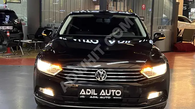 VW PASSAT 1.6 TDI موديل 2018  رؤية خلفية  مكيف هواء ناقل حركة يدوي