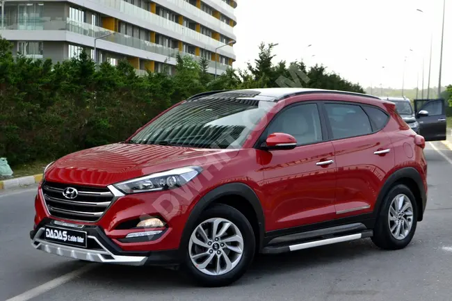 Hyundai Tucson 2016 model with 73,000 km, glass roof, 132 horsepower, no paintwork.