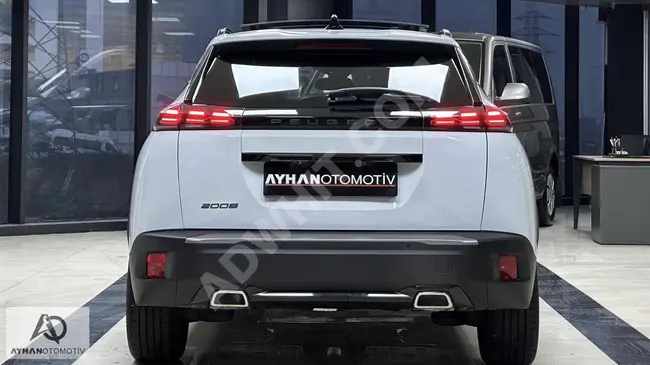 2024MODEL YENİ KASA PEUGEOT 2008 ALLURE EAT8-CAM TAVANLI-BOYASIZ