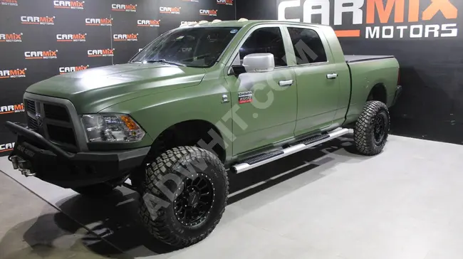 سيارة DODGE RAM 2500 MEGA LARAMİE 4*4 موديل 2011 - 6.7 ديزل بدون خطأ