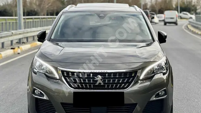 Karatas Motors offers you a 2019 Peugeot 3008 with a panoramic glass roof and low mileage, with 180 horsepower...