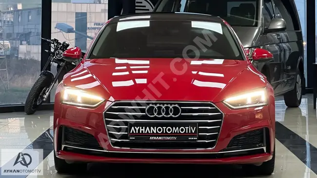 AUDİ A5 SportBack 1.4TFSİ SPORT موديل 2017 فتحة   سقف  - صندوق أمتعة كهرباء  -تدفئة